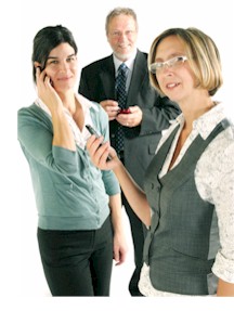 telephone answering services in action