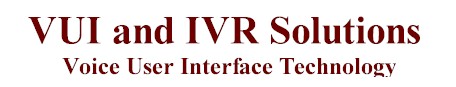 VUI Voice User Interface